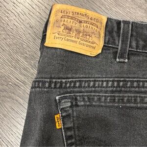 Vintage Levi’s Orange Tab Jeans, Waist 40 Length 32, Grey, Preloved Vintage Look